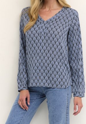 Bluse - blue