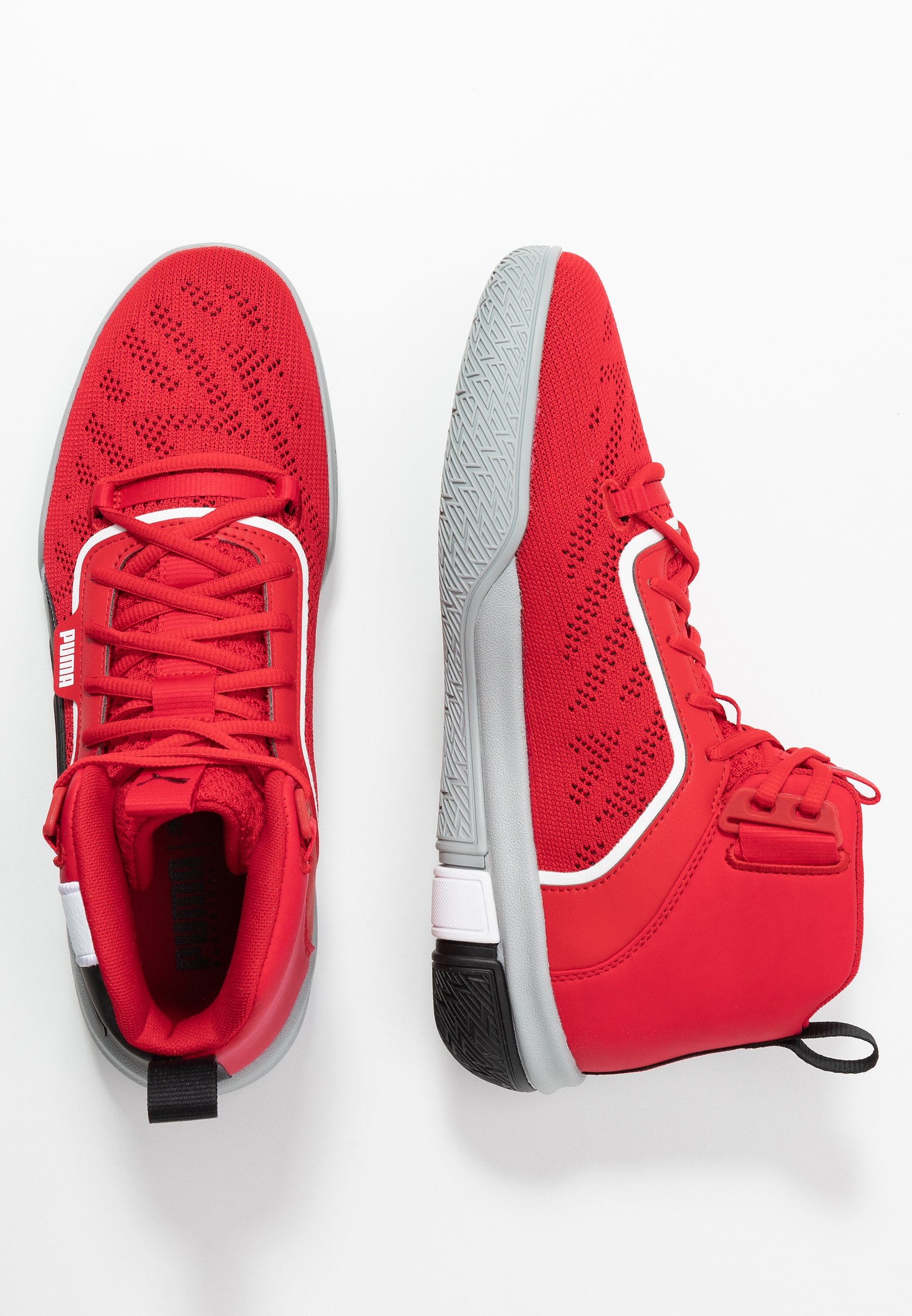 puma basketball shoes red