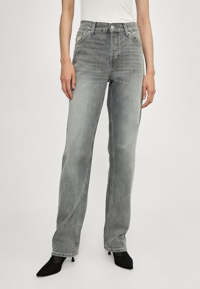 RE/DONE EASY - Jeans Straight Leg - grigio