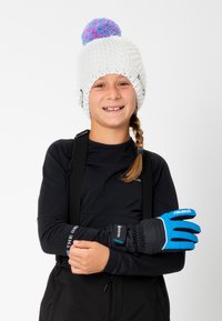 Reusch TEDDY GORE-TEX - Handsker - black/brilliant blue