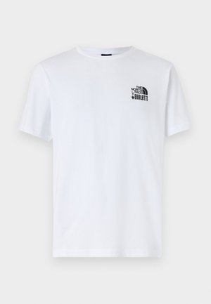 The North Face BIALETTI TEE UNISEX - T-shirt imprimé - white