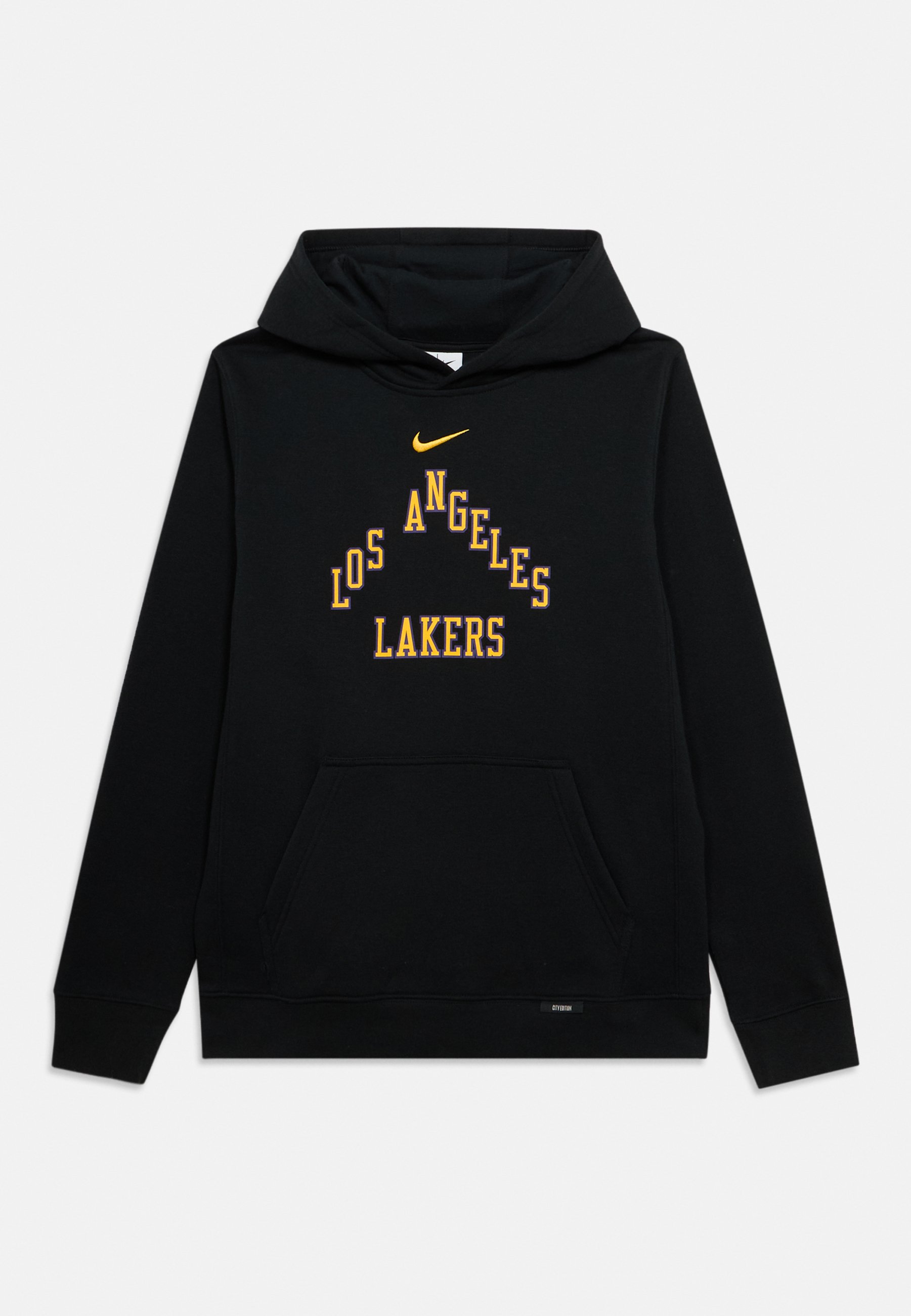nike lakers hoodie black