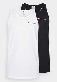 TANK WITH SMALL LOGO 2 PACK - Felső - white/black