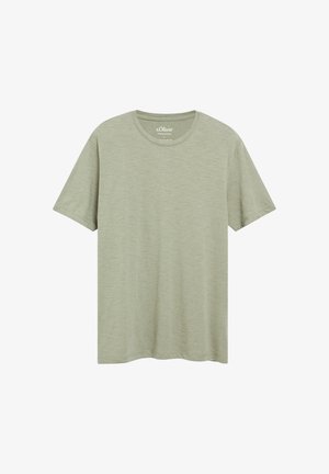 s.Oliver, T-SHIRT - T-shirt basique - helles olivgrün