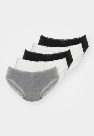 VIVANCE BY LASCANA JAZZPANT 5 PACK - Briefs - black