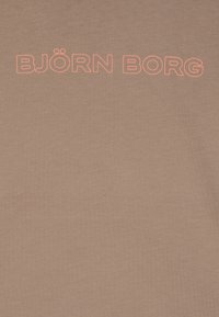 Björn Borg ESSENTIAL UNISEX - Nyomott mintás póló - roasted cashew