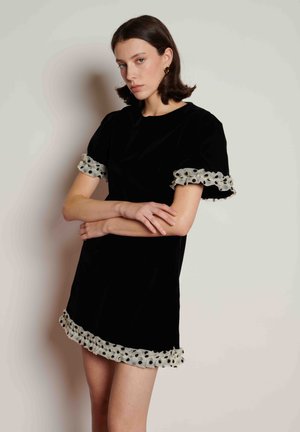 CITY VELVET - Hverdagskjole - black