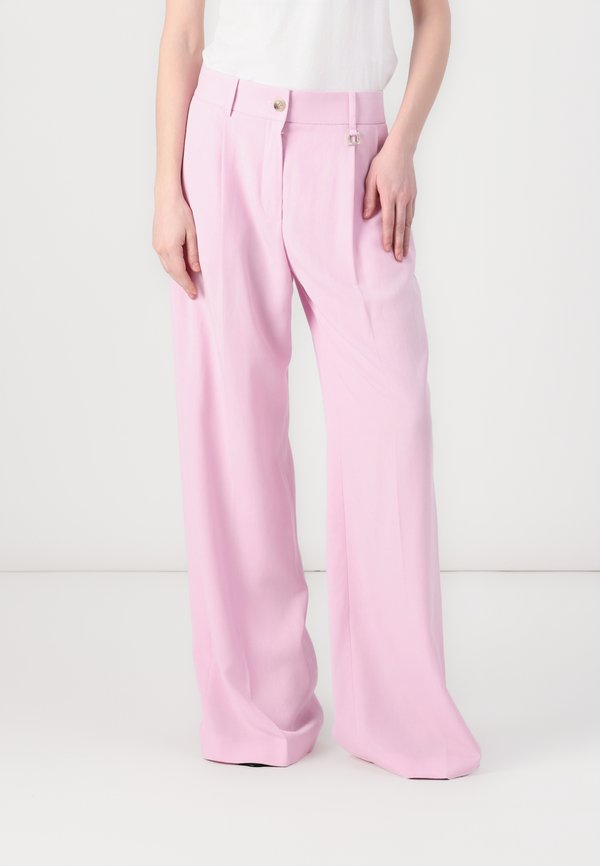 POLLY - Trousers - pastel purple