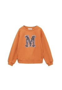 Mango Kids Športni pulover - orange