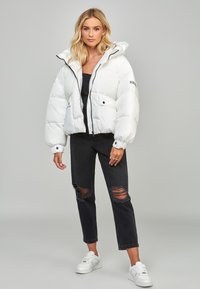 SIKSILK Zimná bunda - white