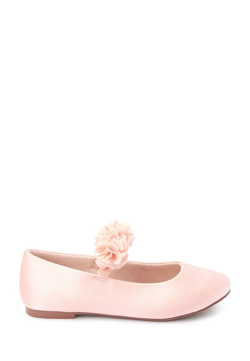 Next - STAIN RESISTANT CORSAGE FLOWER OCCASION SHOESFIT (F) - Baleríny s páskem - pink, Zvětšit