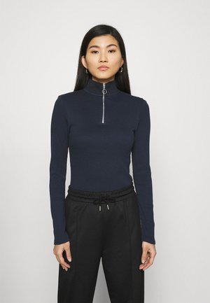 LONGSLEEVE WITH ZIPPER SPECIAL COLLAR - Top s dlouhým rukávem - scandinavian blue