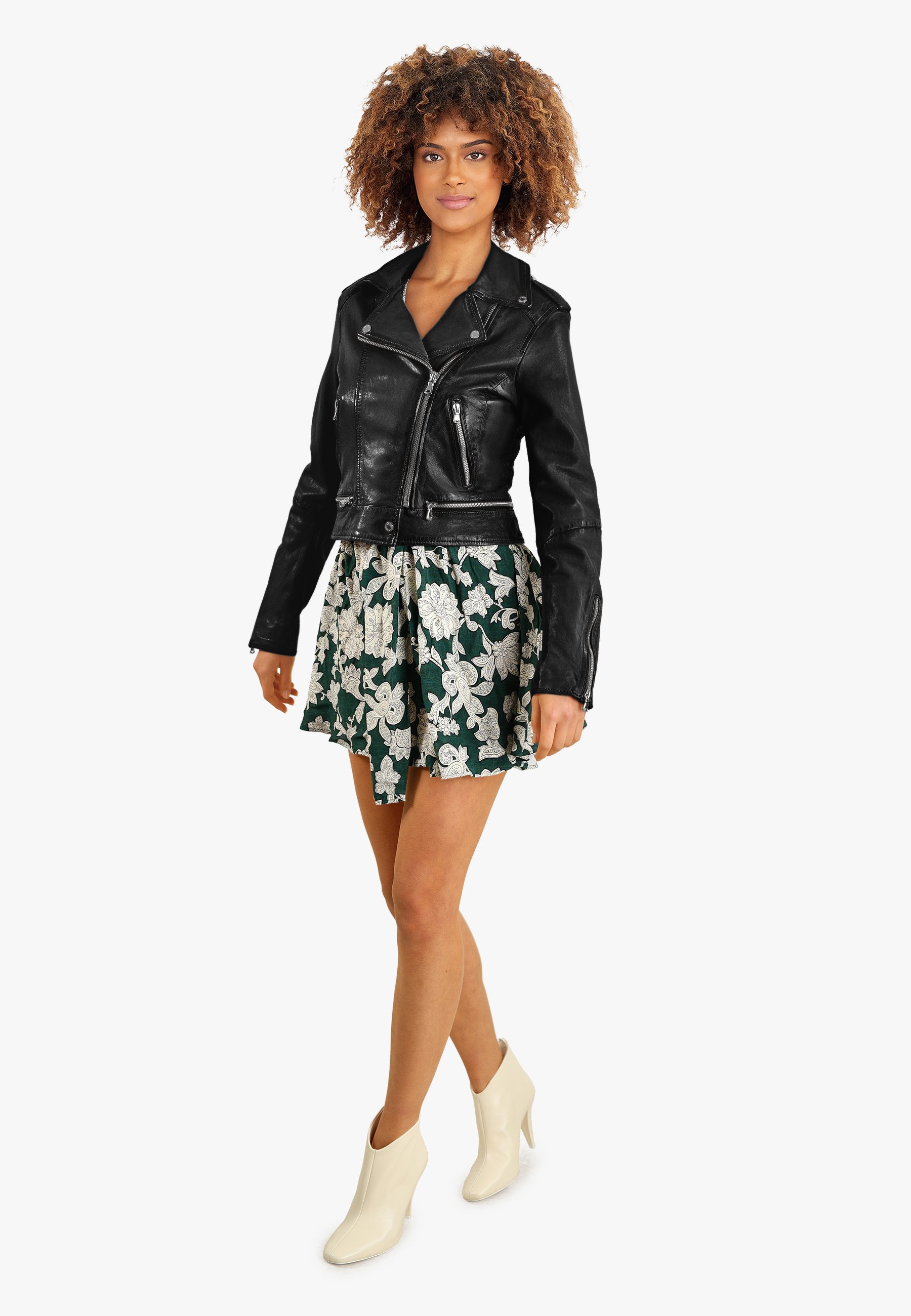 Oakwood KYOTO - Leather jacket - black - Zalando