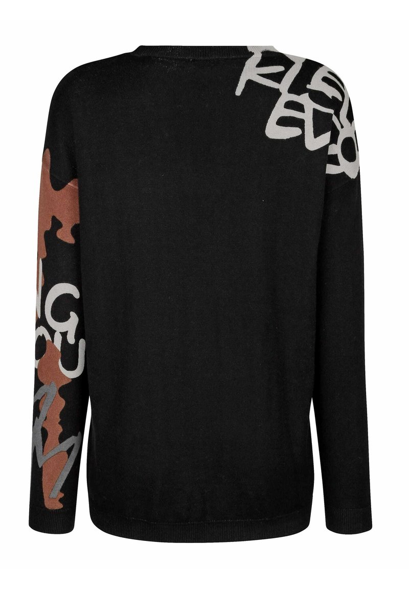 Damen Strickjacken | Alba Moda Strickpullover black/schwarz - XW12144 Damen Strickjacken | Alba Moda Strickpullover black/schwarz - XW12144