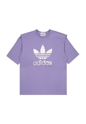 T-shirt con stampa - viola