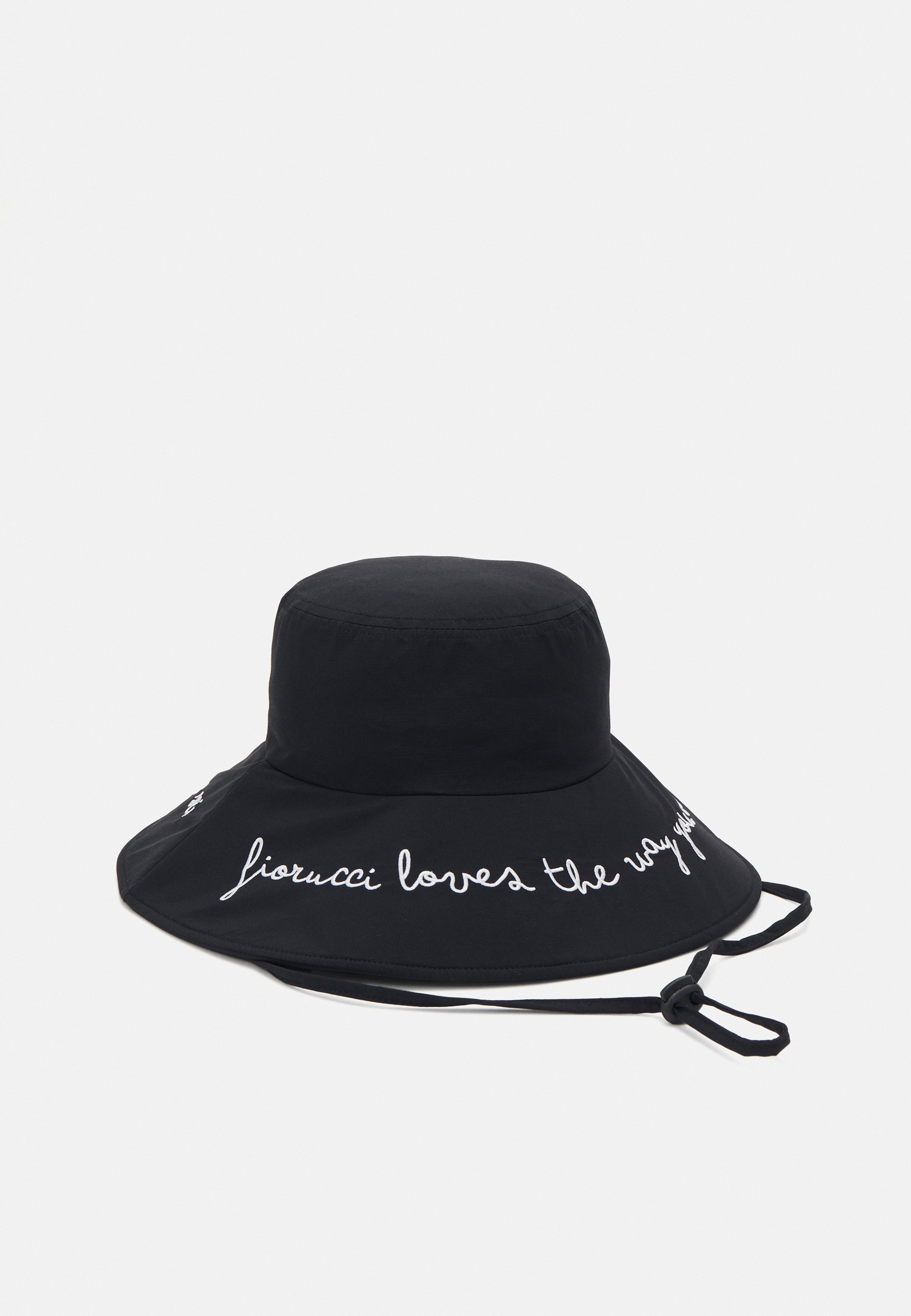 Fiorucci Black Bucket Hat with Patch Details Other Designers Hats - Rare Fiorucci Italy Patch Bucket Hat  main image 2