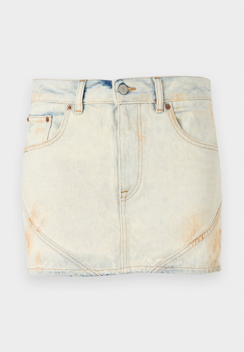 MM6 Maison Margiela Minirok lichtblauw denim MM6 Maison Margiela Minirok lichtblauw denim