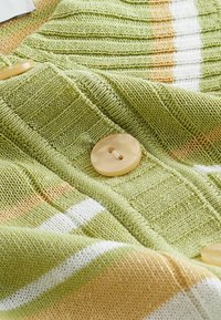 Next SHORT SLEEVE-REGULAR FIT - Polotričko - green stripe
