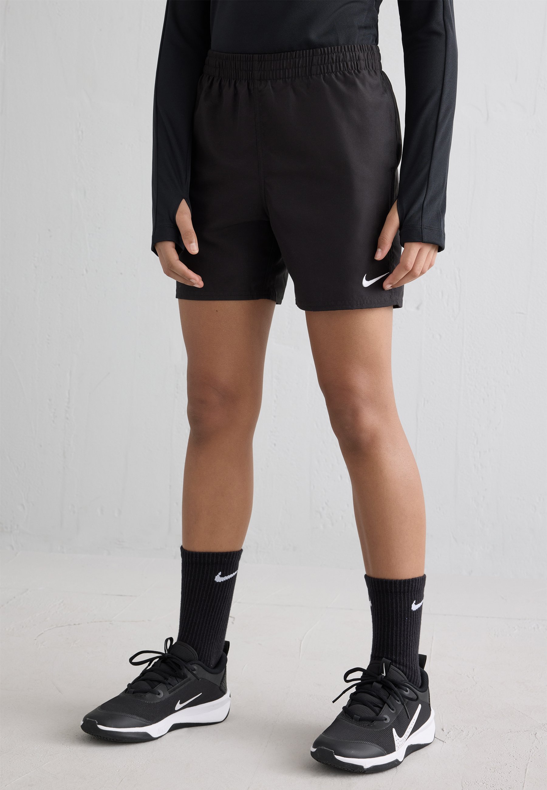 black nike volleyball shorts
