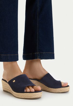 Beverly Hills Polo Club, BEVERLY HILLS POLO CLUB FLIP-FLOPS WOMEN'S NAVY 5906751875698 - Pantolette hoch - navy