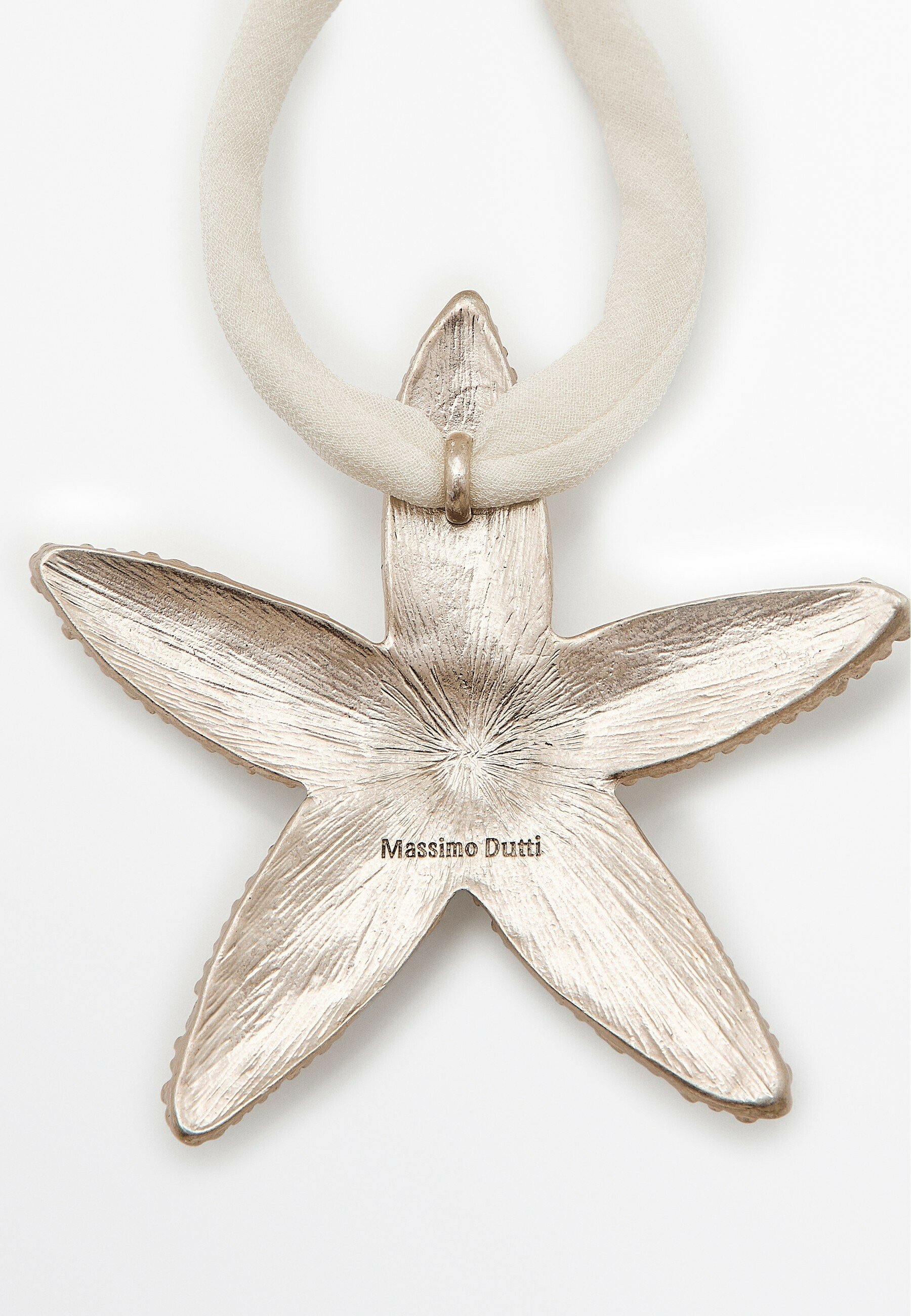 Massimo Dutti STAR - Necklace - rose gold coloured/rose gold