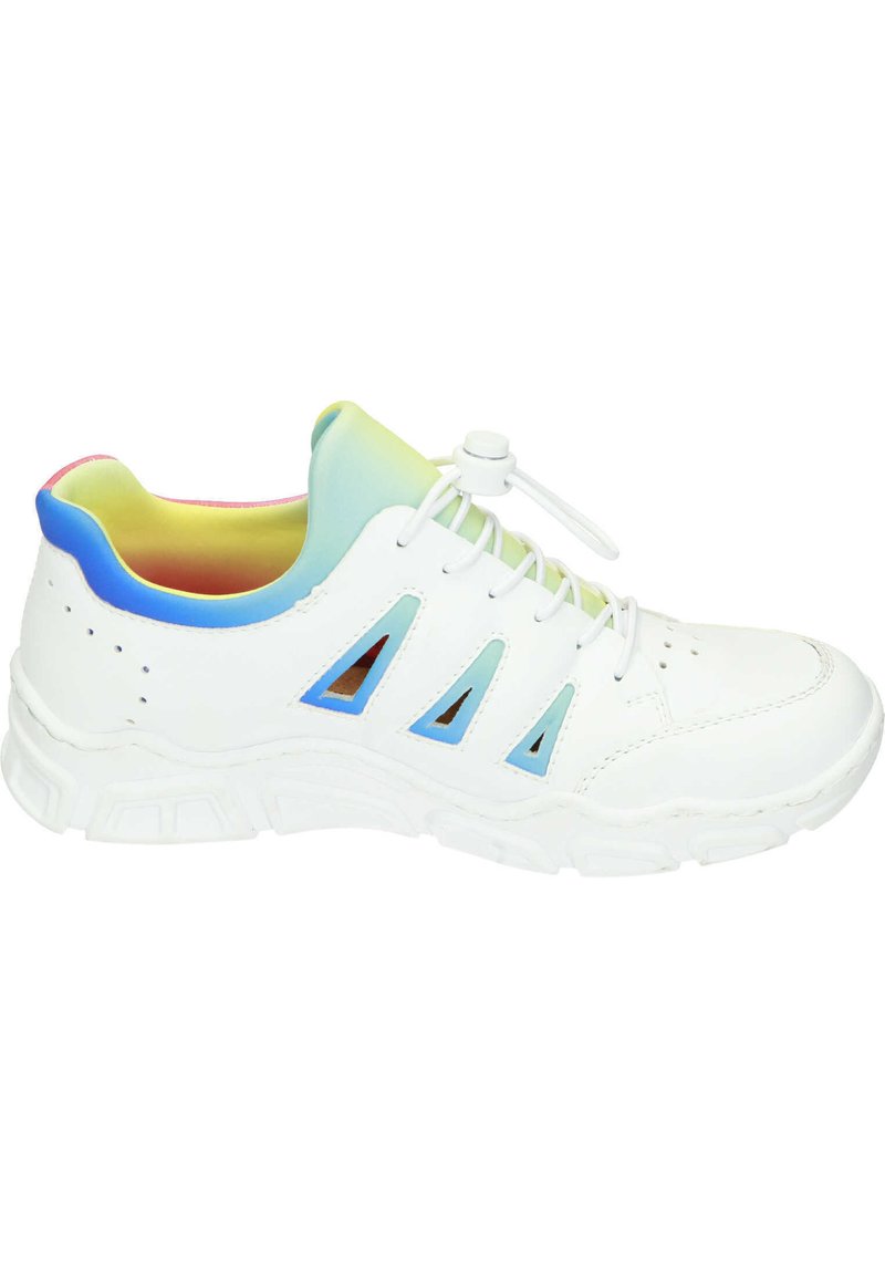 Damen Sneaker low | Rieker Sneaker low weiss rainbow/weiß - EU40445 Damen Sneaker low | Rieker Sneaker low weiss rainbow/weiß - EU40445