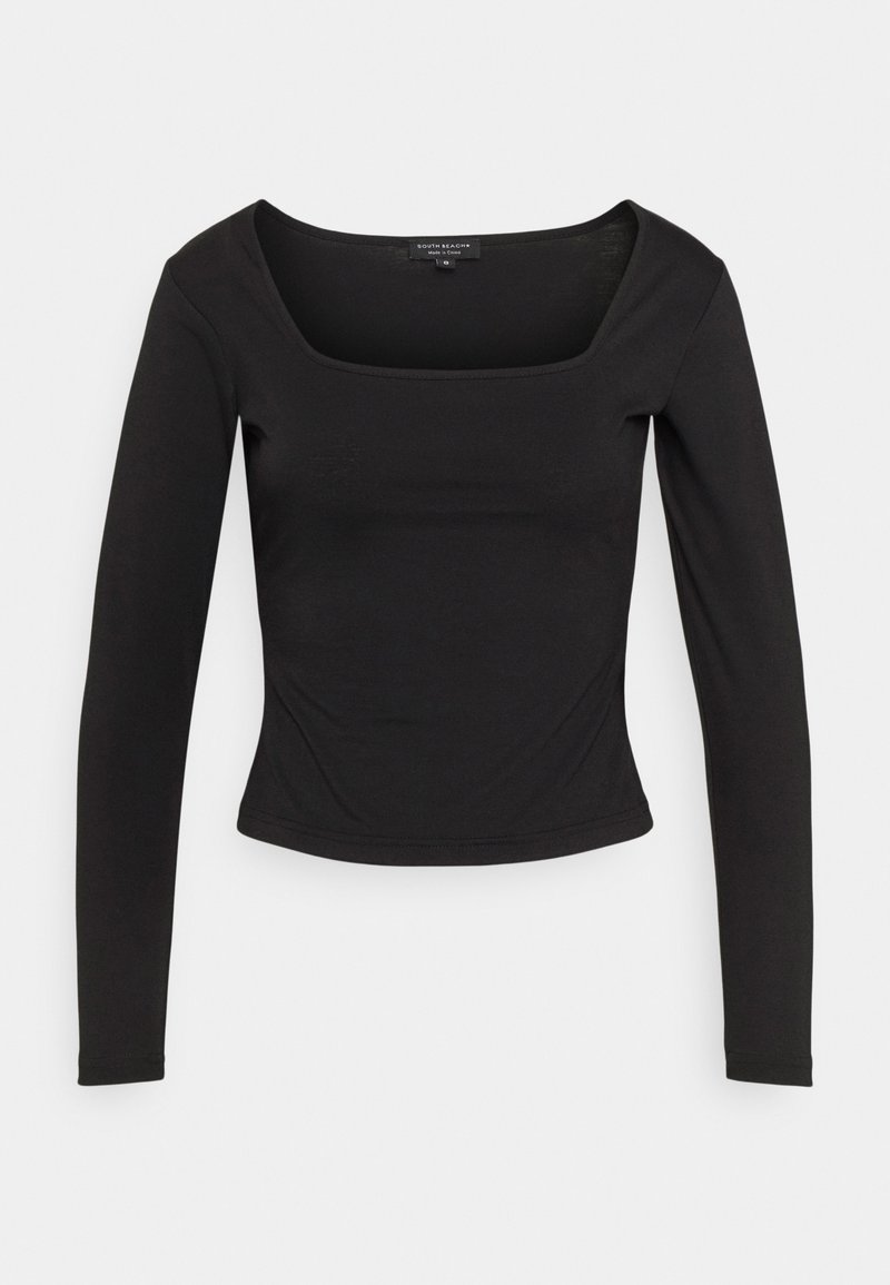 South Beach Petite Longsleeve zwart