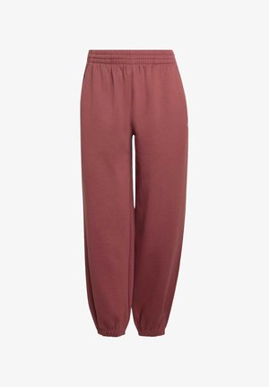 adidas Originals, ESS FL JOGGER - Pantalones deportivos - burgundy