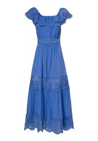 INFLUENCER BELTED - Jurk - azure