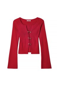 NA-KD - LONG SLEEVE  - Tops ar garām piedurknēm - red Miniatūras attēls 1
