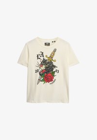 Sélectionné, off white slub