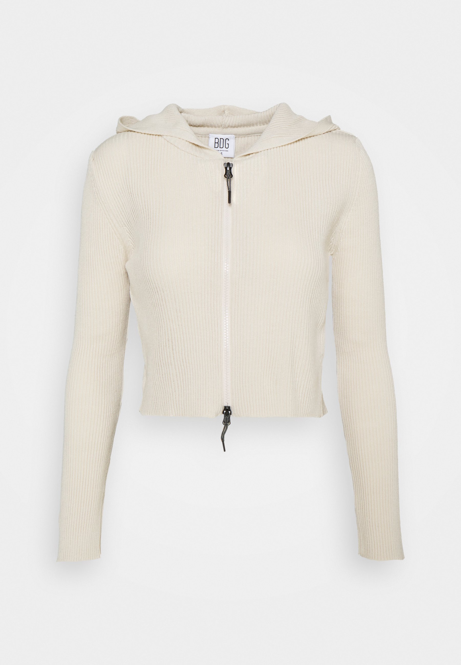 cropped zip up moletom com capuz urban outfitters