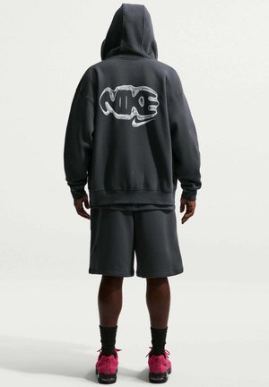Nike Sportswear HOODIE - Zip-up sweatshirt - anthracite