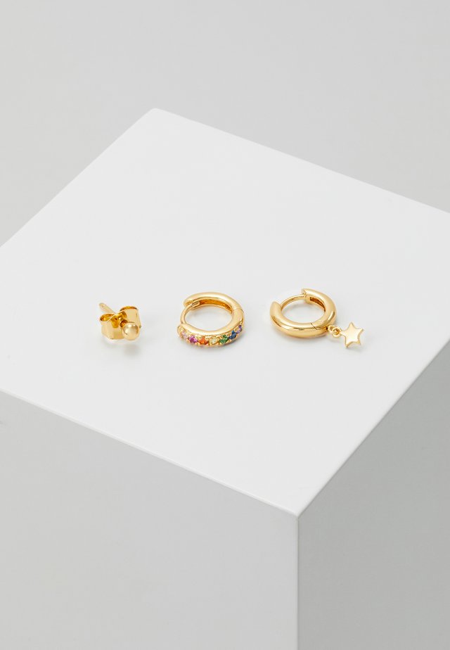 STAR EAR PARTY SET - Pendientes - rainbow