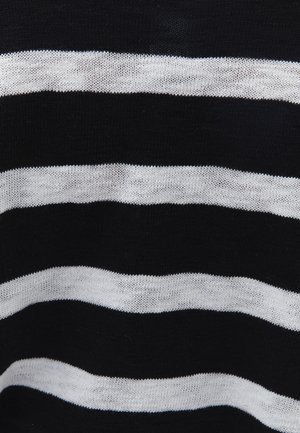 V NECK LOOSE FIT - Jersey de punto - stripe mix