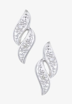 DIAMANT L'ÉTERNEL, Boucles d'oreilles - white gold coloured