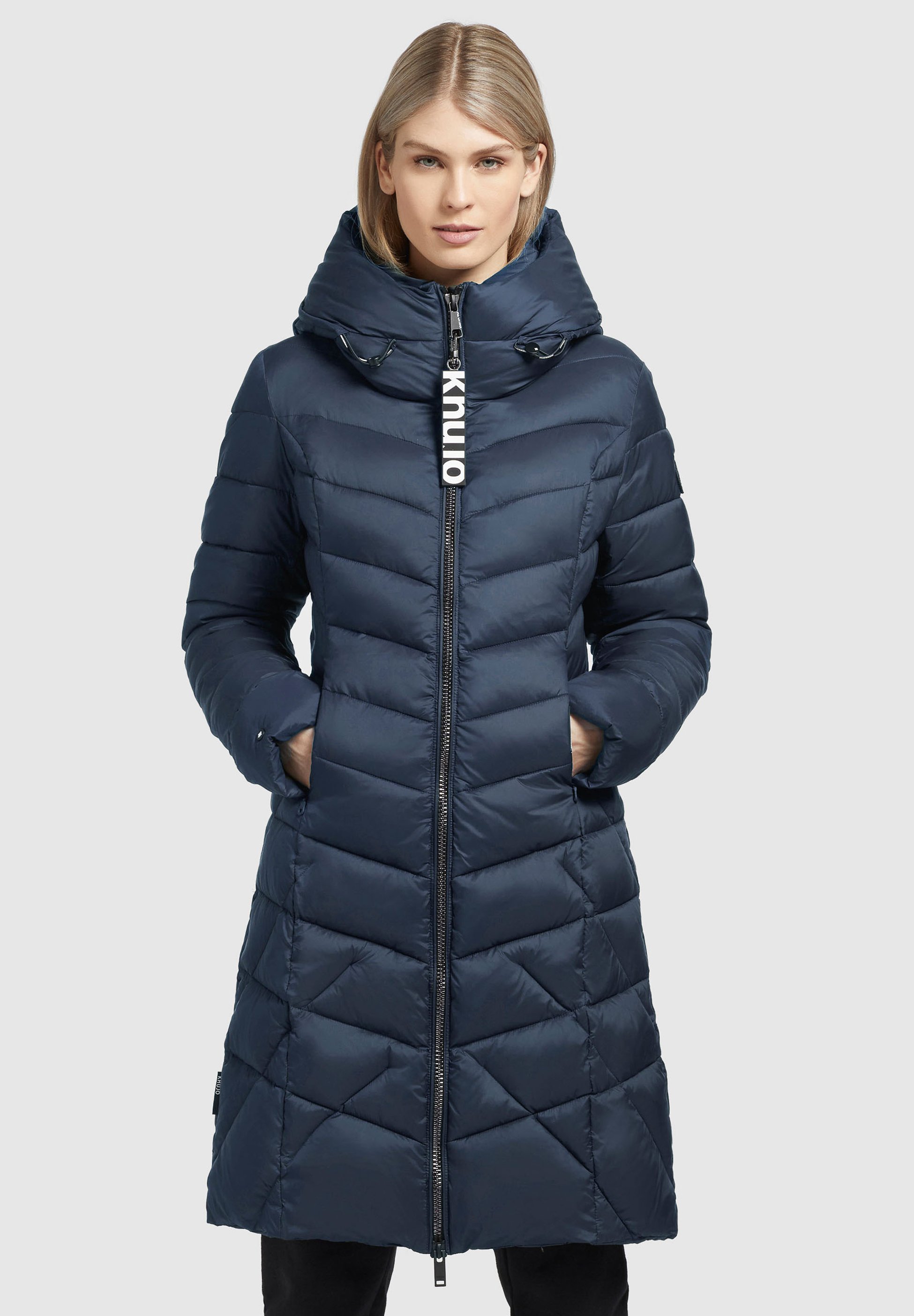 khujo ODANA - Winterjas - dunkelblau/donkerblauw - Zalando.nl