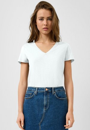 T-Shirt basic - weiß