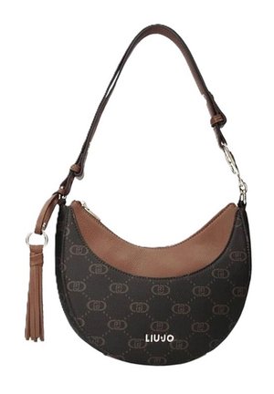 CIRRY CON LOGO MONOGRAM - Borsa a mano - cuoio marrone