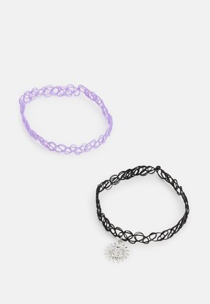 Halsband - lilac/ black