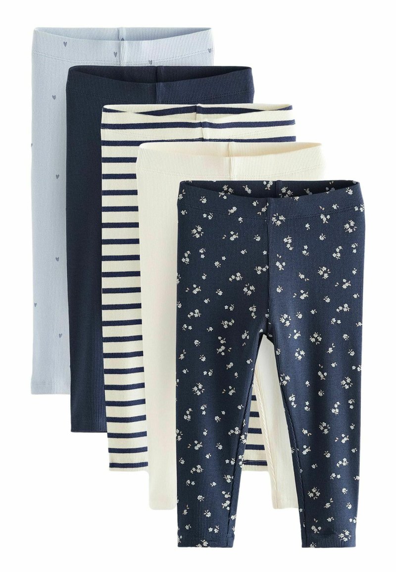 Next - 5 PACK 3MTHS-7YRS - Leggingsit - blue, Suurenna