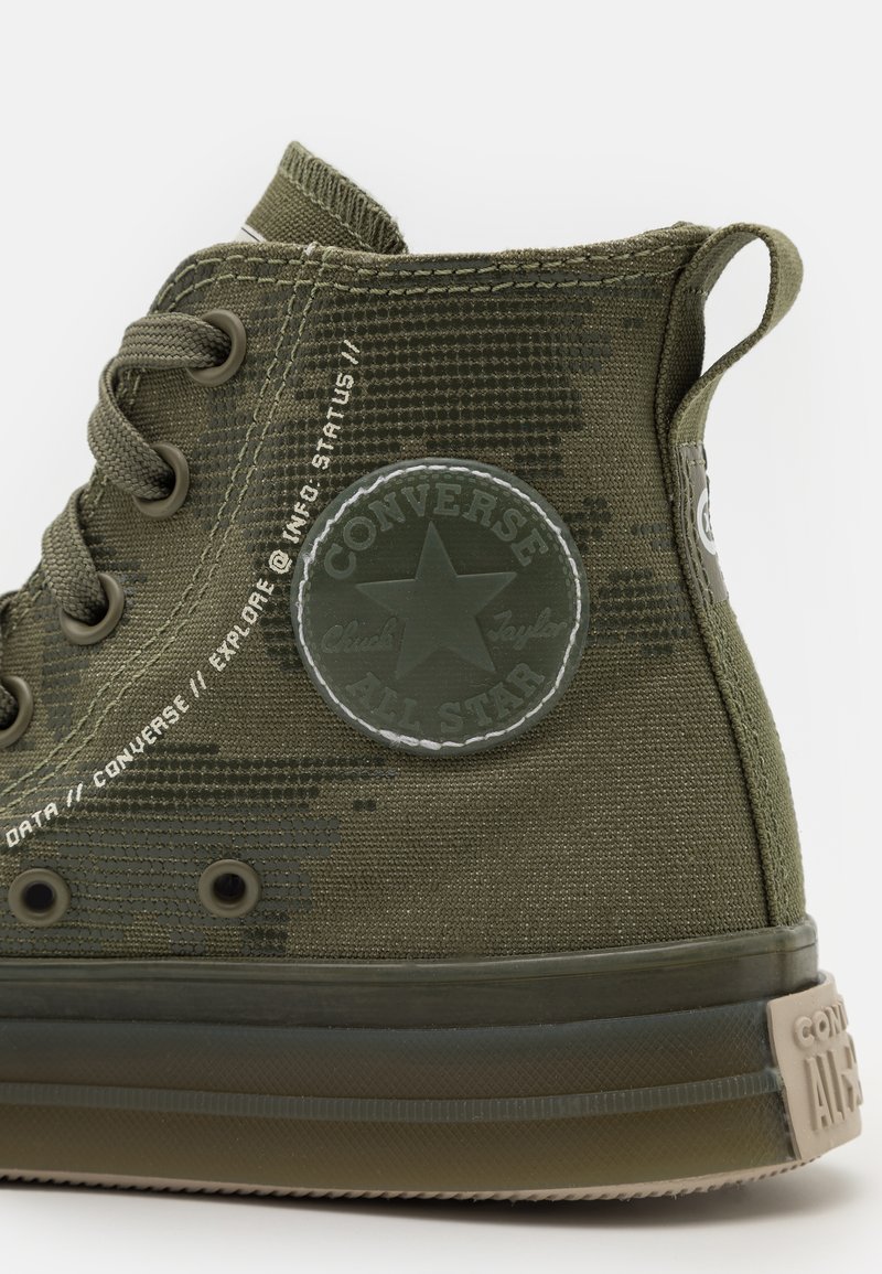 Trastorno científico traje Converse CHUCK TAYLOR ALL STAR UNISEX - Zapatillas altas - verde/verde  oliva - Zalando.es