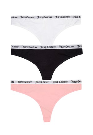 MULTIPACKS 3 - Thong - multi pink white black