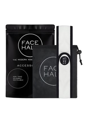 FACE HALO ACCESSORIES - Gesichtspflegeset - black/white