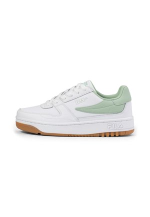 FXVENTUNO WMN - Baskets basses - white smoke green