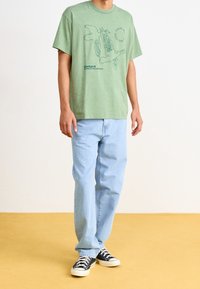 Carhartt WIP Vaqueros tapered - bleached denim