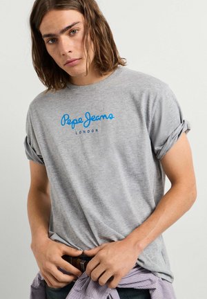 Pepe Jeans, PEPE JEANS BASIC T-SHIRT PJL73 EGGO N - T-shirt print - marl grey