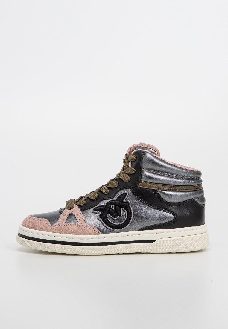 Pinko Sneakersy wysokie antracytowy