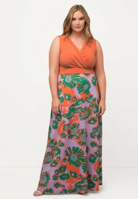 Ulla Popken Maxi šaty - pumpkin