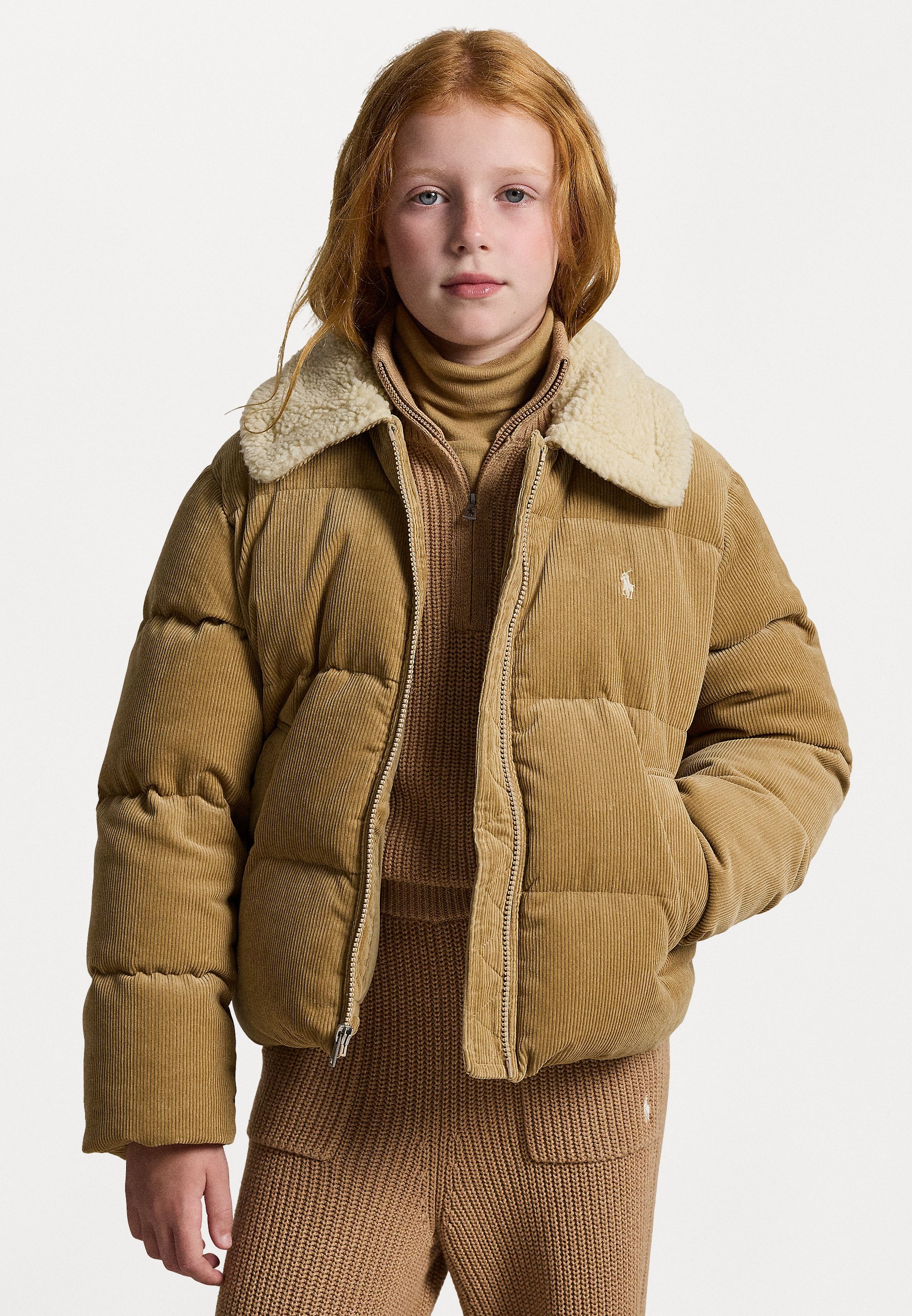 Polo Ralph Lauren Down jacket - vintage khaki/khaki - Zalando.co.uk